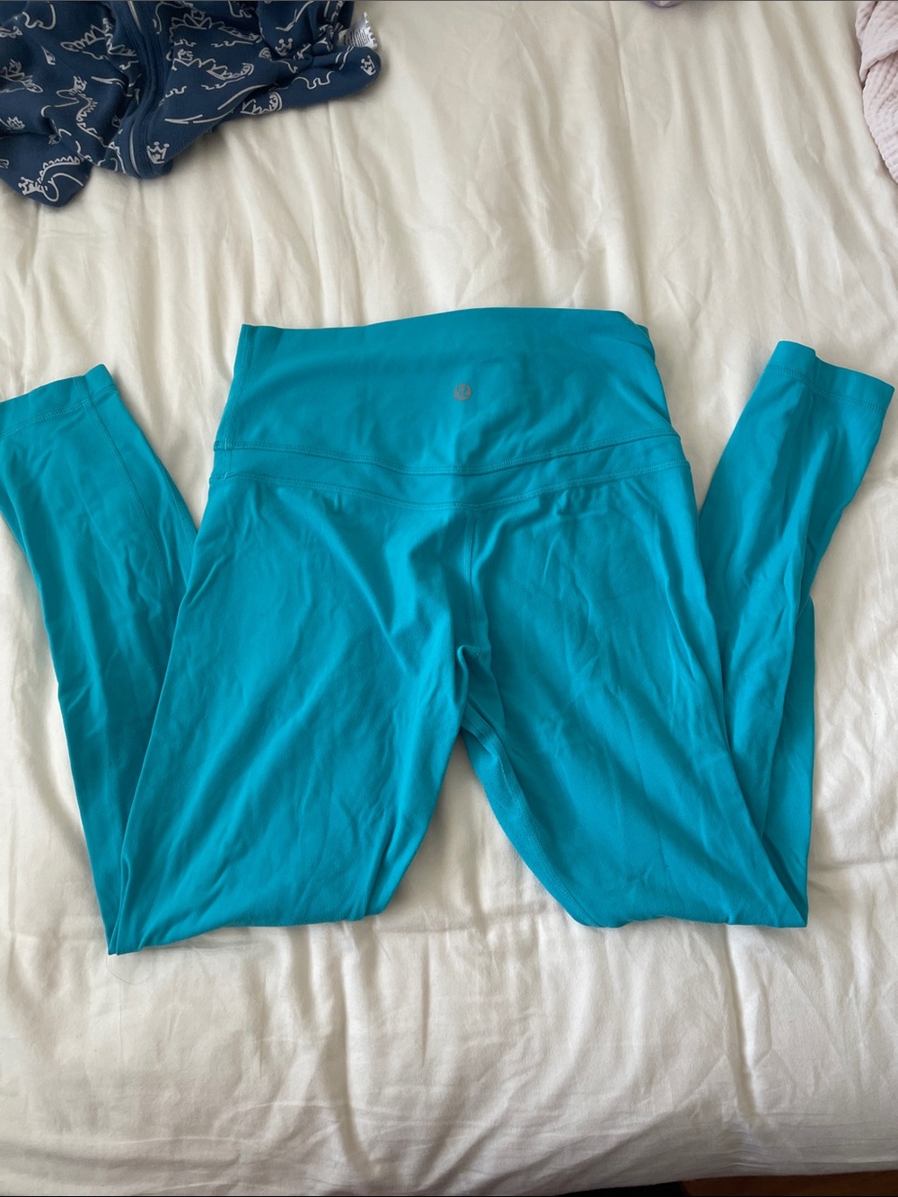 Lululemon original aligns Teal High-Rise Leggings